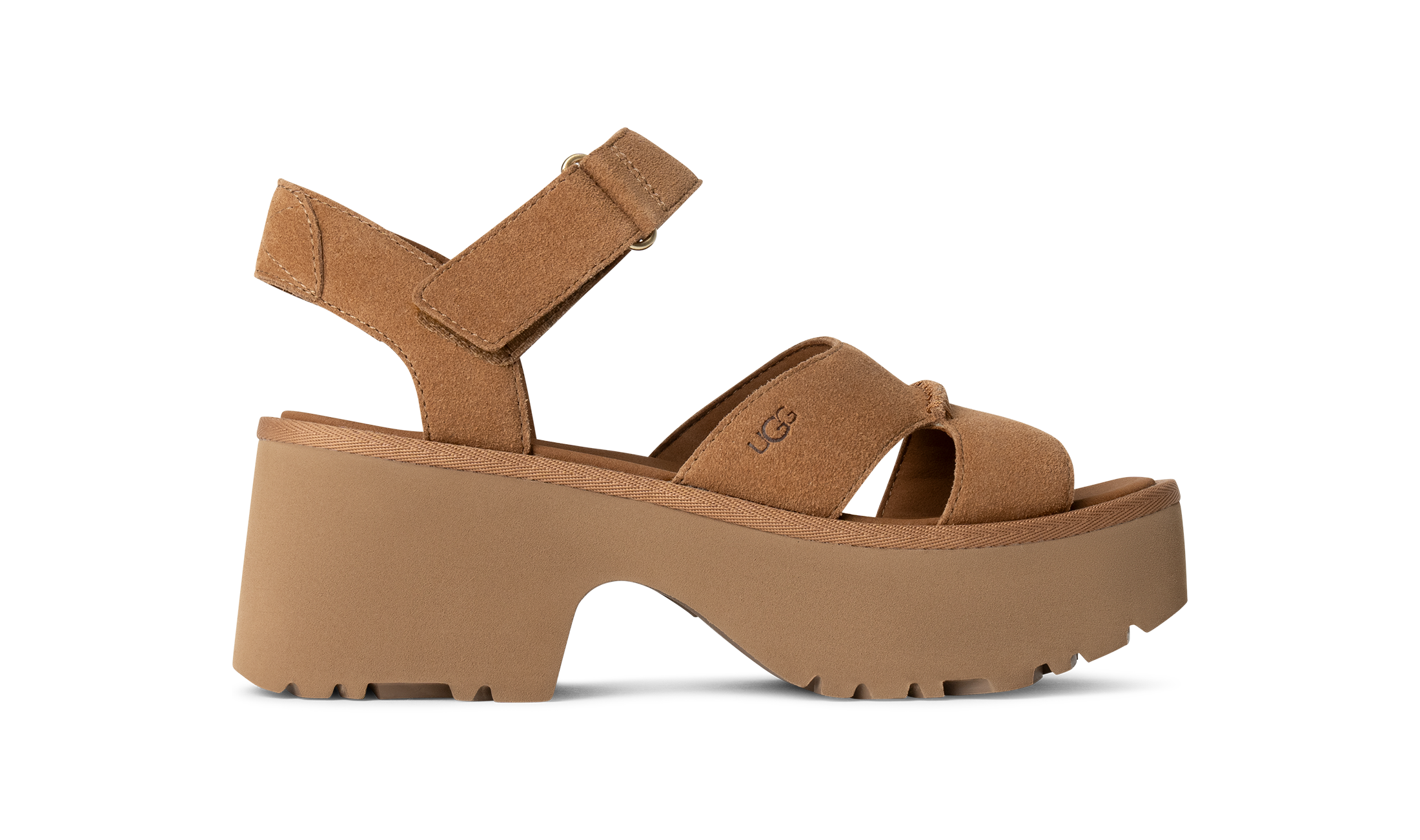 Women's UGG New Heights Ankle Strap Sandal – Brown's Shoe Women's UGG New Heights Ankle Strap Sandal – Brown's Shoe