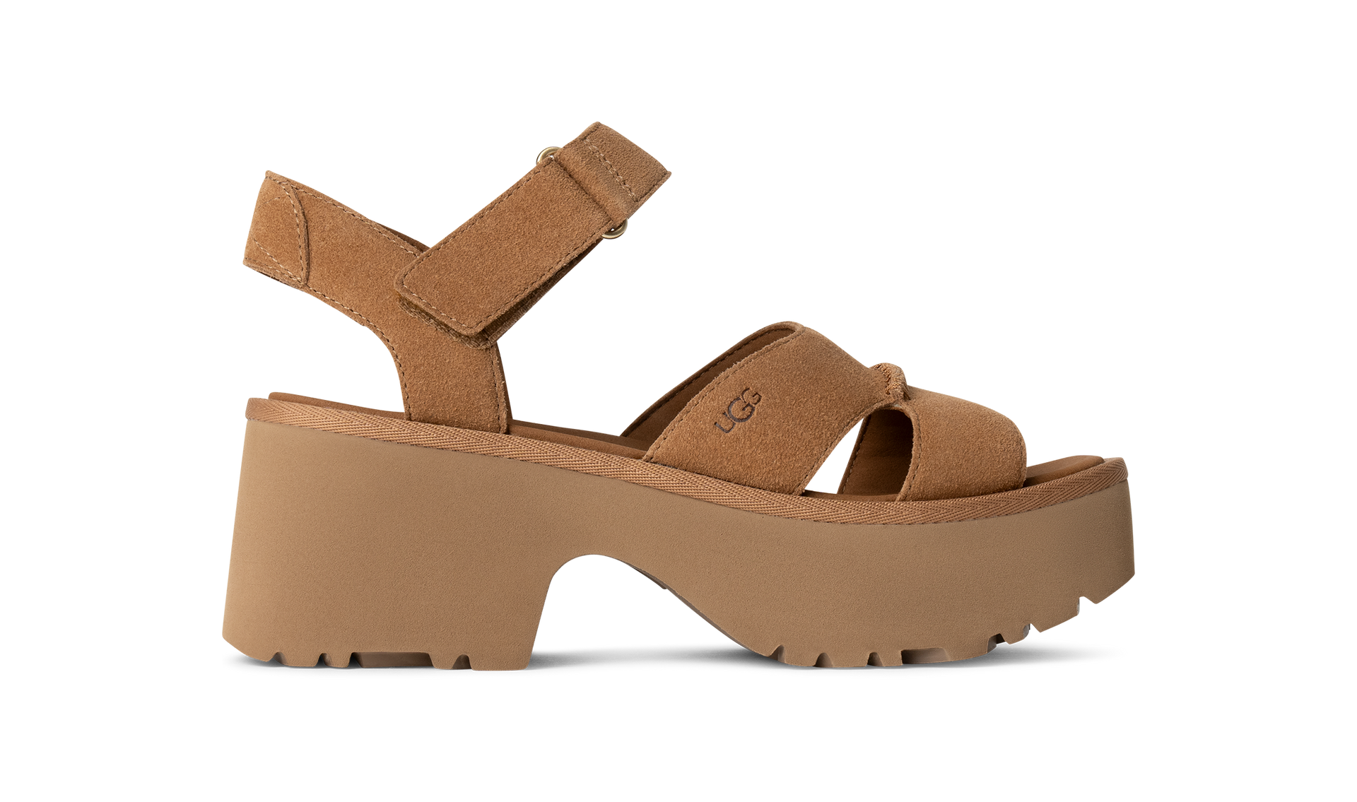 Women's UGG New Heights Ankle Strap Sandal – Brown's Shoe Fit Co