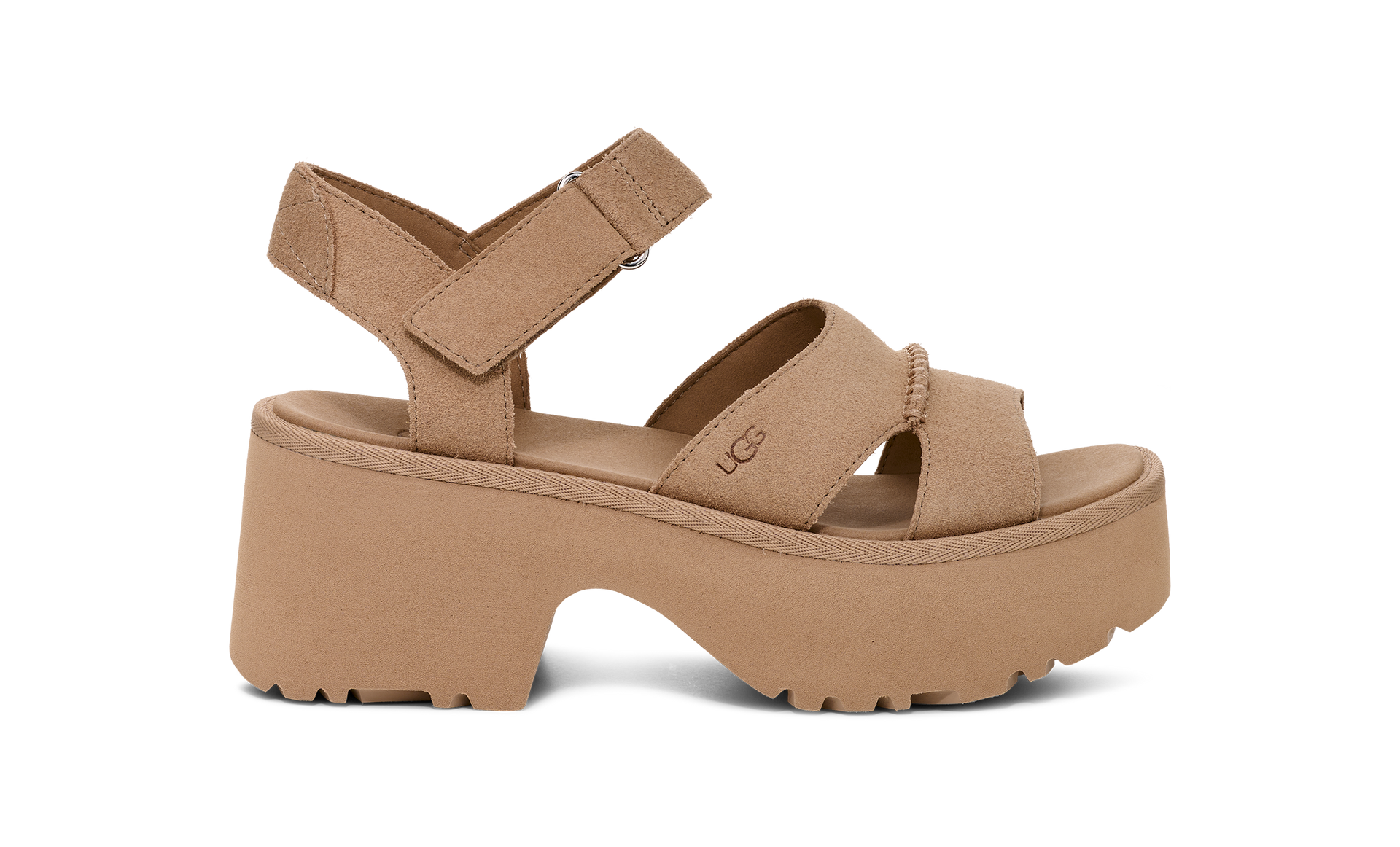 UGG New Heights Ankle Strap 厚底　サンダル Women's UGG New Heights Ankle Strap Sandal – Brown's Shoe Fit Co