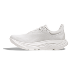 White athletic shoe on a white background