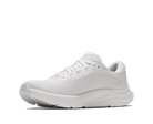 White athletic shoe on a white background