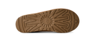 Brown sole of a shoe on a white background