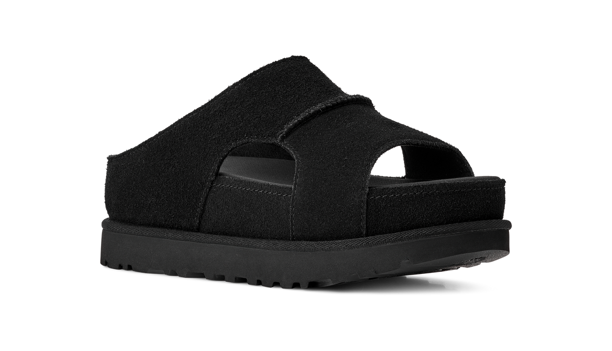 Women's Ugg Goldenstar Hi Cutout Slide Sandal – Brown's Shoe Fit