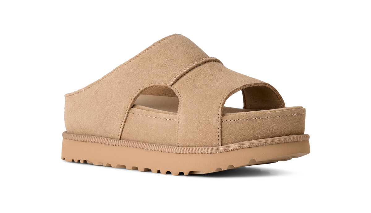 Women's Ugg Goldenstar Hi Cutout Slide Sandal – Brown's Shoe Fit