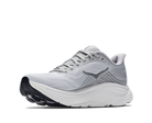 Gray running shoe on a white background