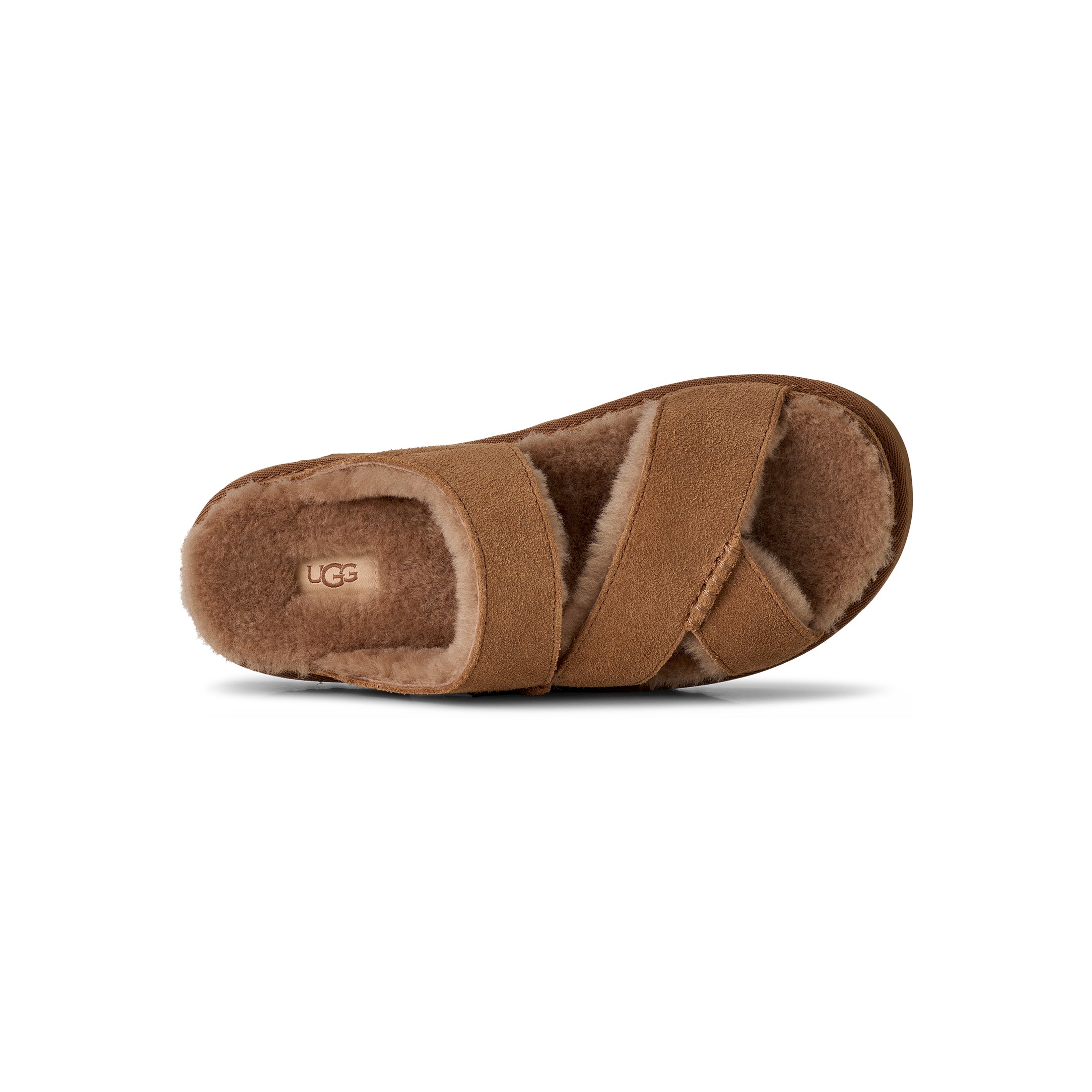 Women's Ugg Greenport Cross Strap Slide – Brown's Shoe Fit Co. Dubuque