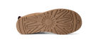 Brown sole of a shoe on a white background