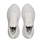 White running shoes withBrooks logo on a white background