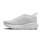 White running shoe on a white background