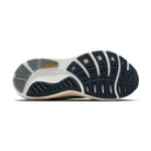 Sole of a running shoe with 'Brooks' branding on a white background