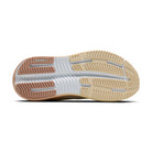 Close-up of a running shoe sole with 'Brooks' branding on a white background