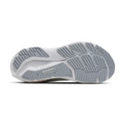 Gray running shoe sole with 'Brooks' branding on a white background