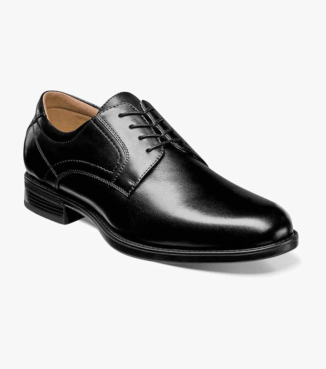 Florsheim Midtown Plain Toe Oxford 10 Men's Black