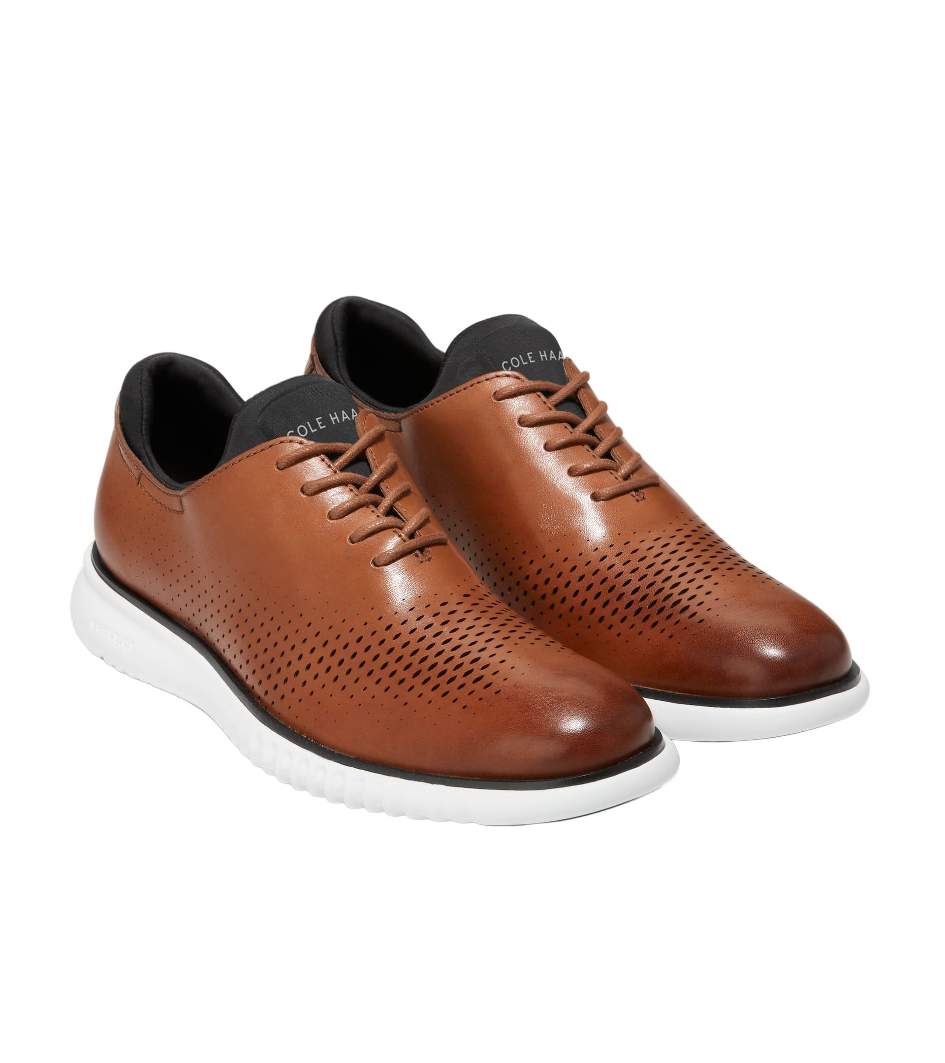 Cole Haan Men's 2.Zerogrand Laser Wingtip Oxford British Tan/Ivory 9 Cole Haan Men's 2.Zerogrand Laser Wingtip Oxford British Tan/Ivory 9