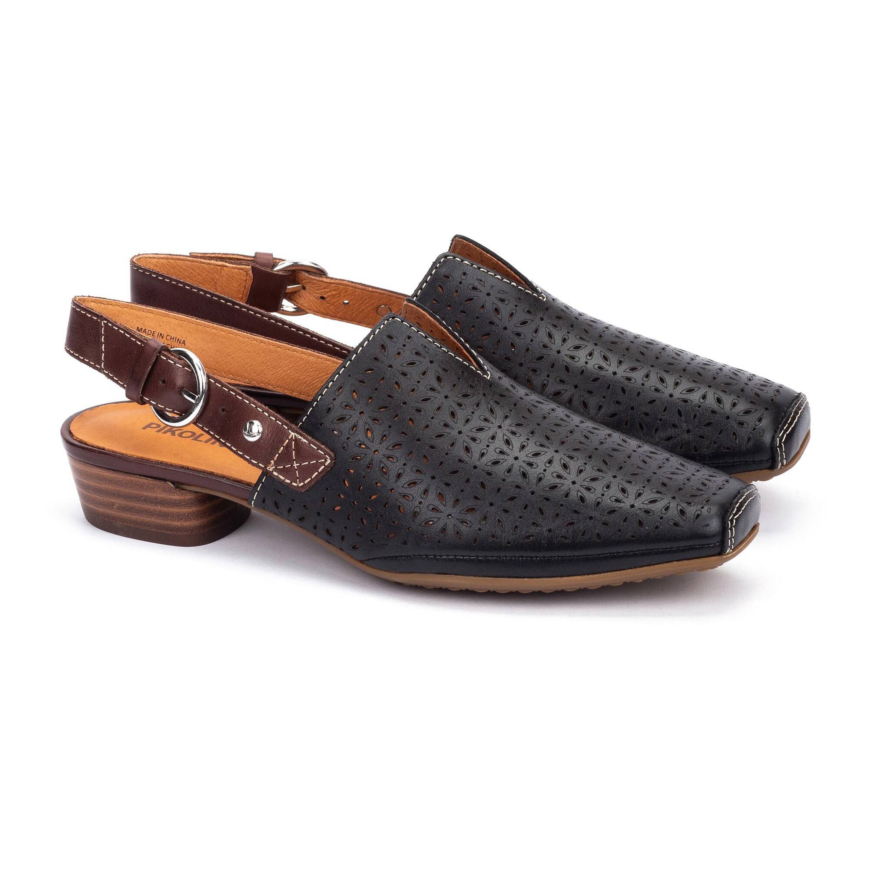 Women's Pikolinos Alameda Heeled Shoes With Buckle – Brown's Shoe