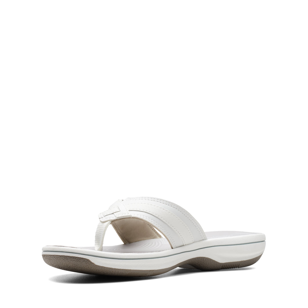 Women's Clarks Breeze Sea Color: White Synthetic  4