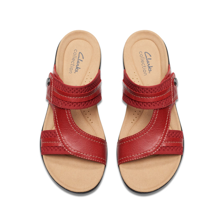 Women's Clarks Laurieann Cara Color: Red  7