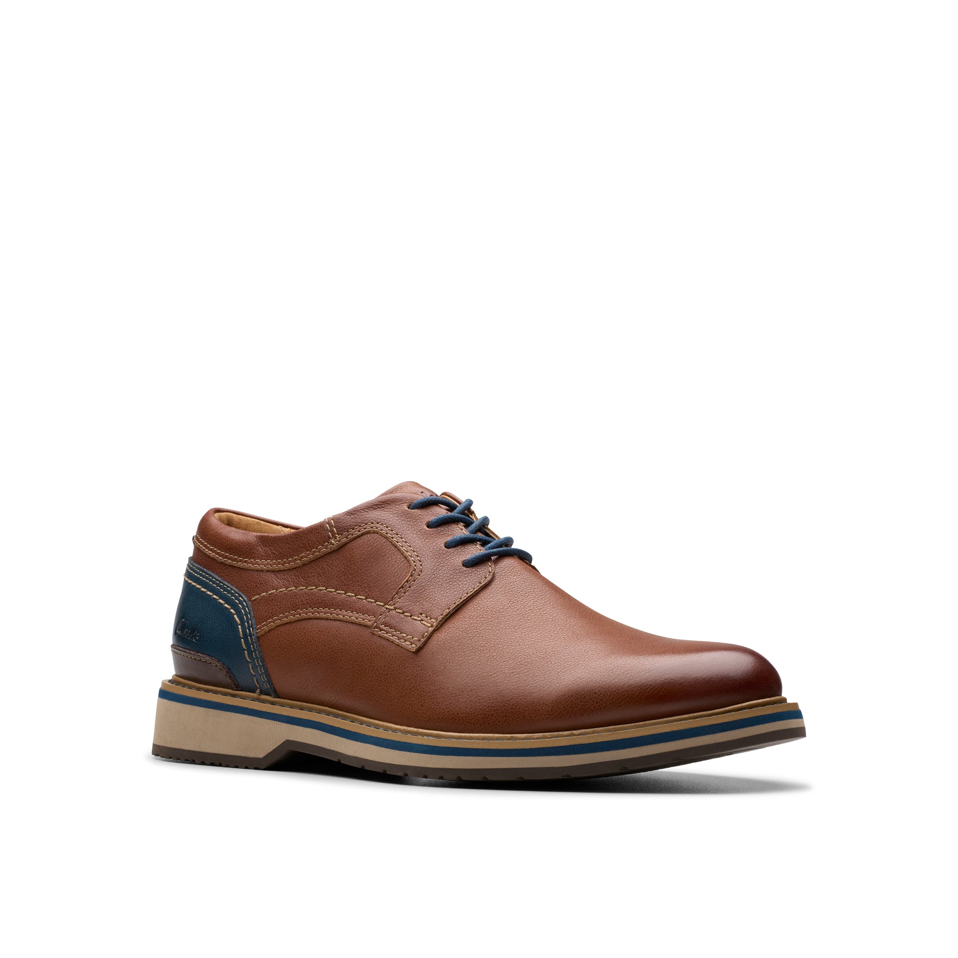 Clarks Men's Monahan Plain Tan Leather / 13