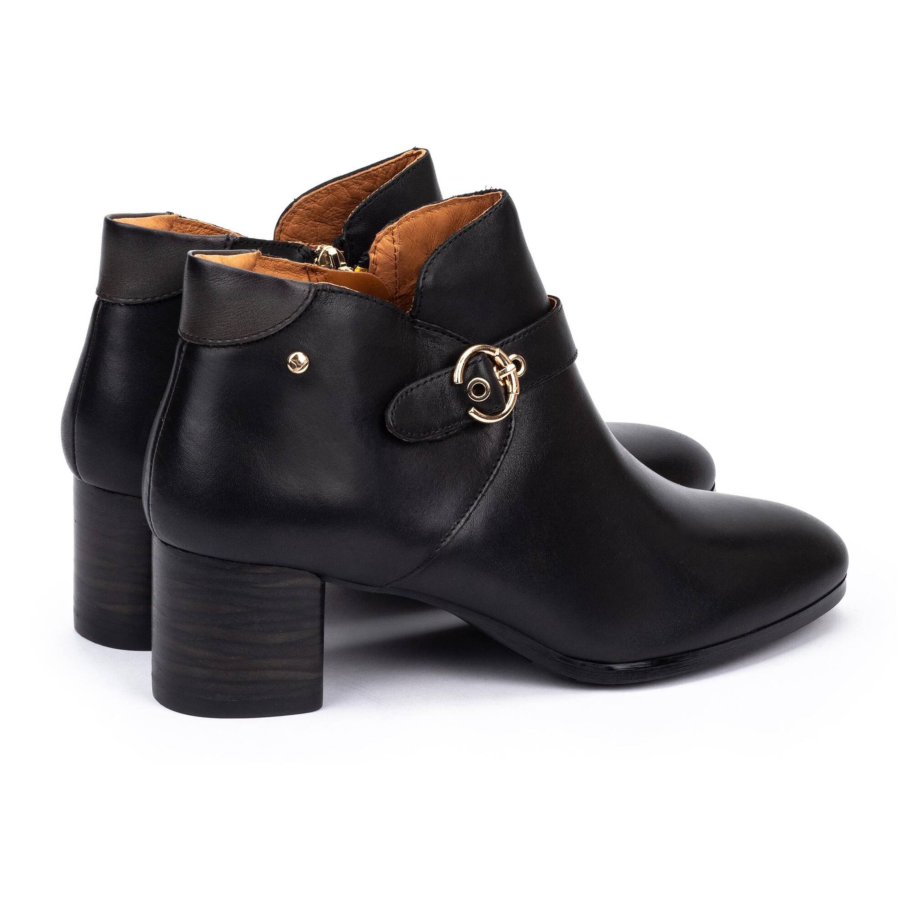 Women's Pikolinos Calafat Almond-shaped Heeled Ankle Boots 4