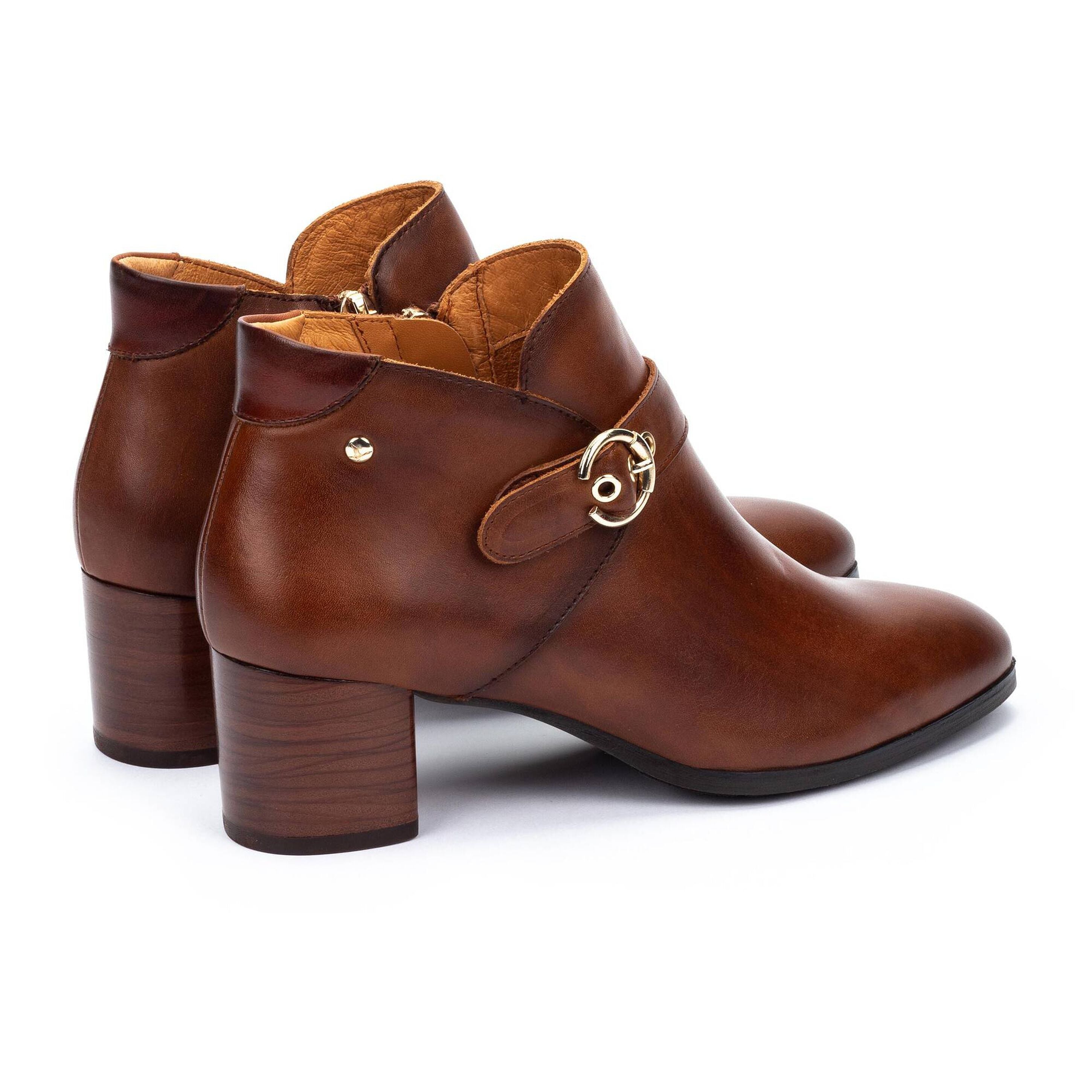 Women's Pikolinos Calafat Almond-shaped Heeled Ankle Boots 11