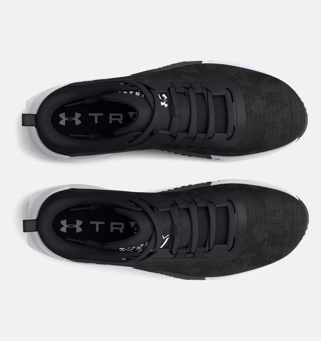 Men's Under Armour TriBase Reign Vital Training Shoes Color: Black / Jet Gray / White  3