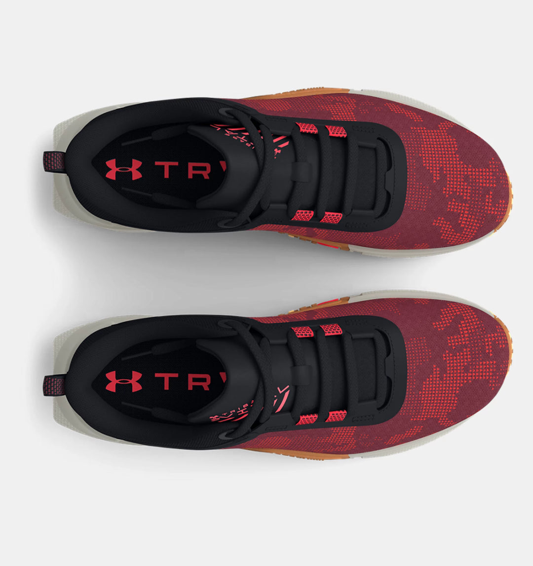 Men's Under Armour TriBase Reign Vital Training Shoes Color: Deep Red/ Black  4
