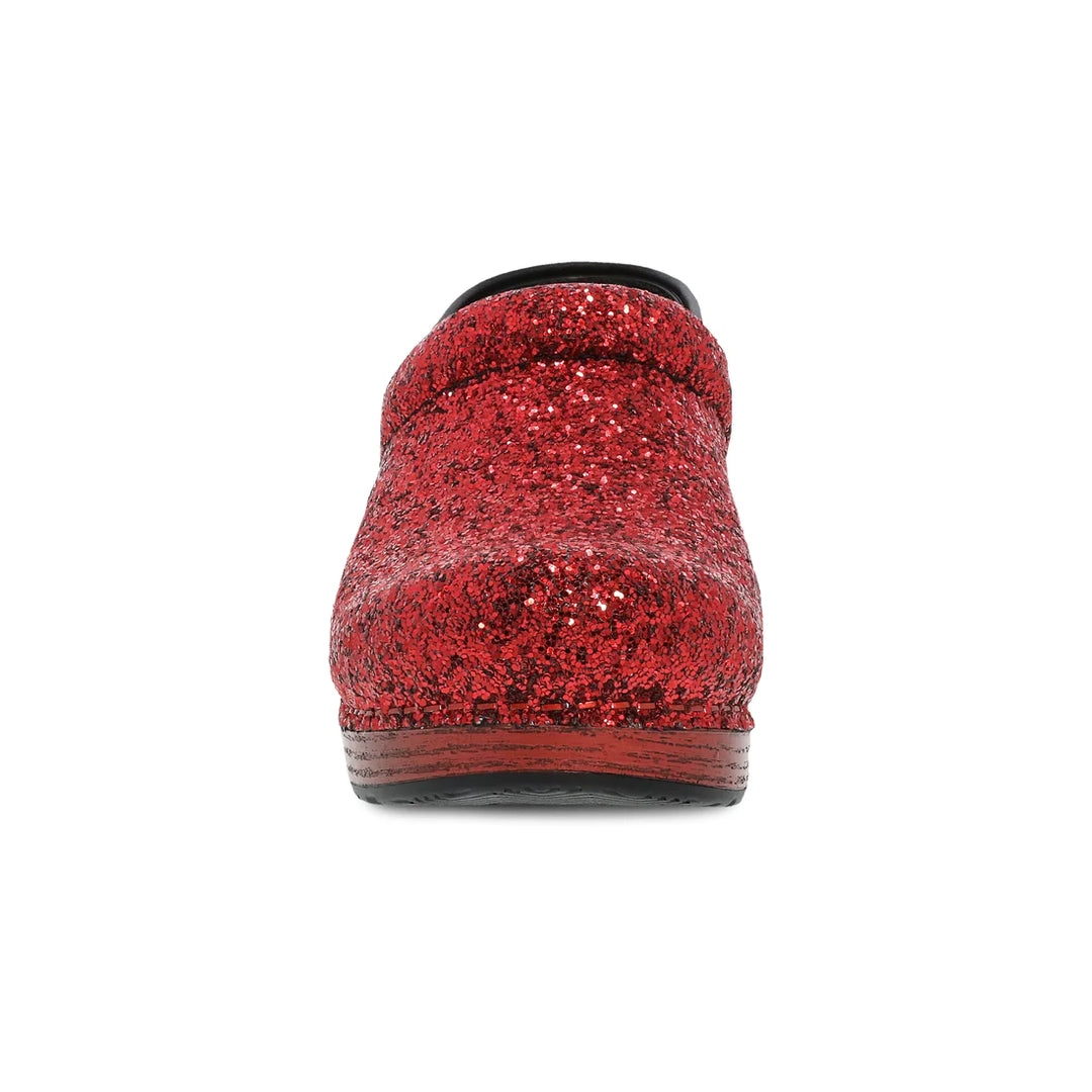 Women's Dansko Professional Color: Red Glitter 