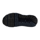 Black sole of a shoe on a white background