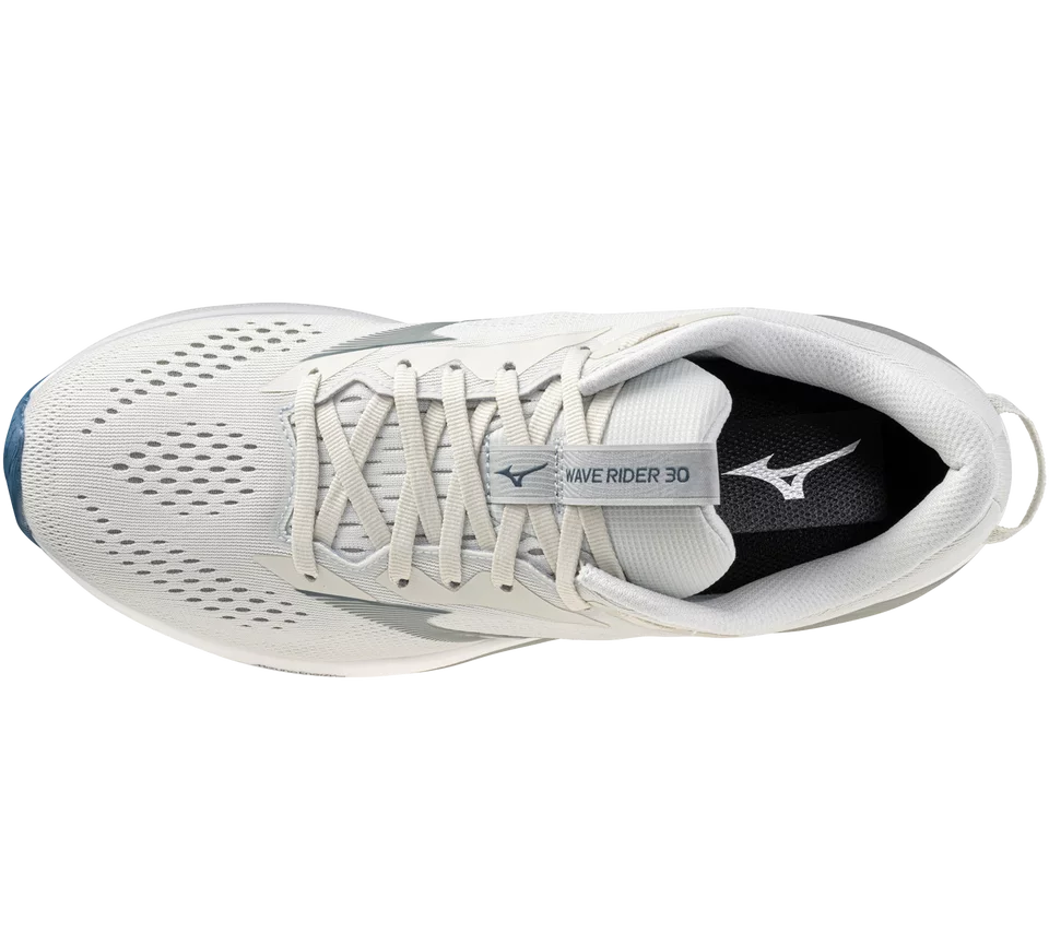 White running shoe with visible brand logo on a white background