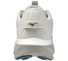 White running shoe with a visible brand logo on a white background