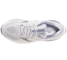 White running shoe with visible brand logo on a white background