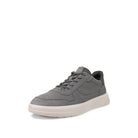 Gray sneaker on a white background