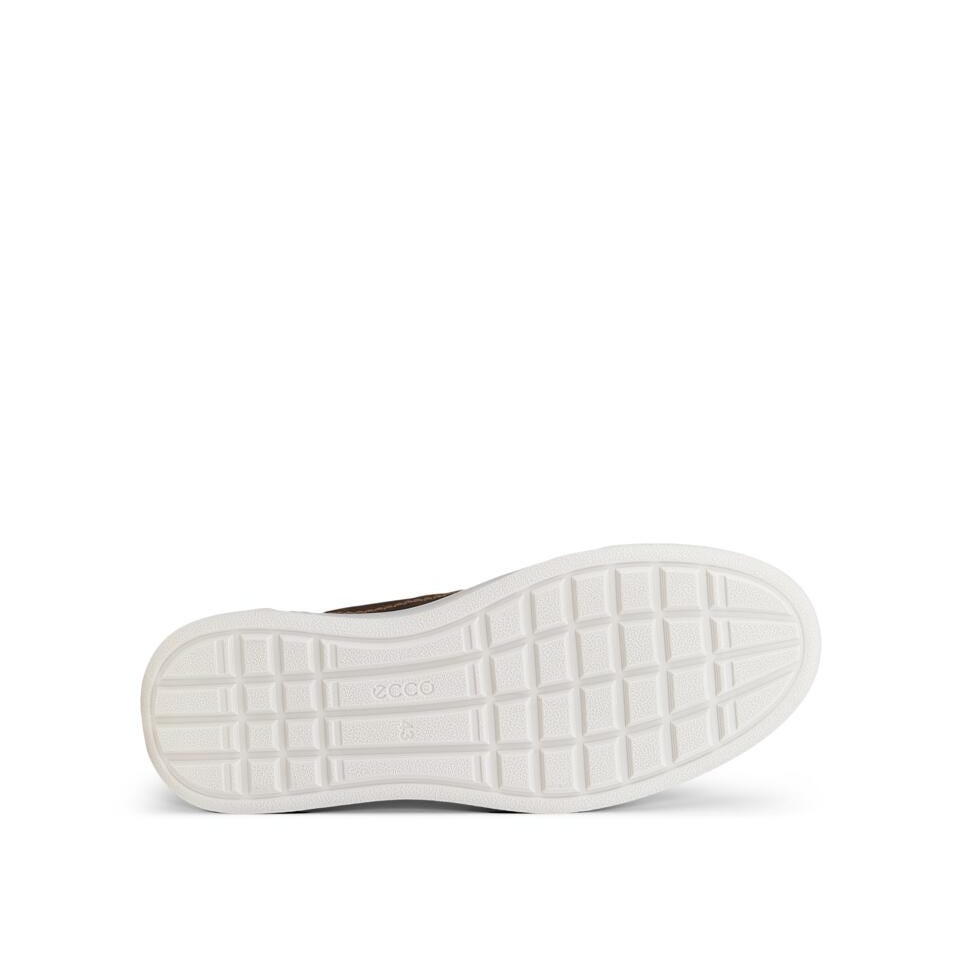 White sneaker sole on a white background
