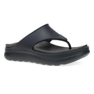 Black sandal on a white background
