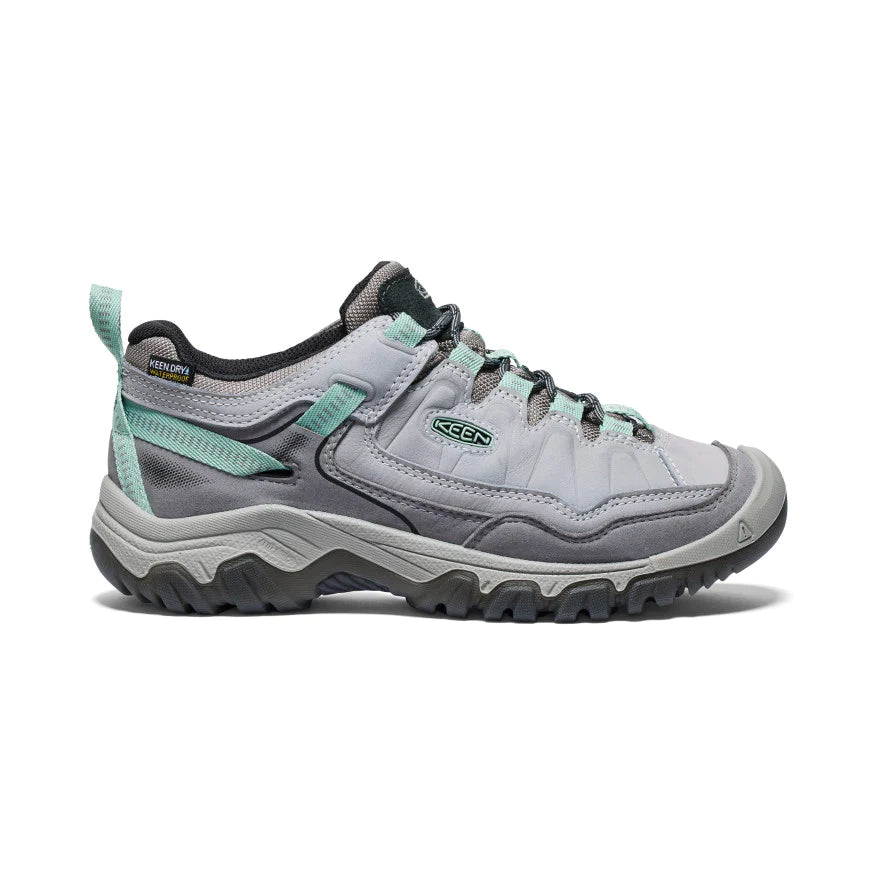 Women's Keen Targhee IV Waterproof Hiking Shoe Color: Alloy/Granite Green 2