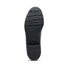 Black shoe sole on a white background