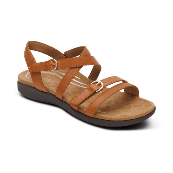 Women's Aetrex Hadley Adjustable Quarter Strap Sandal