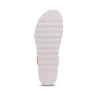 White shoe sole on a white background