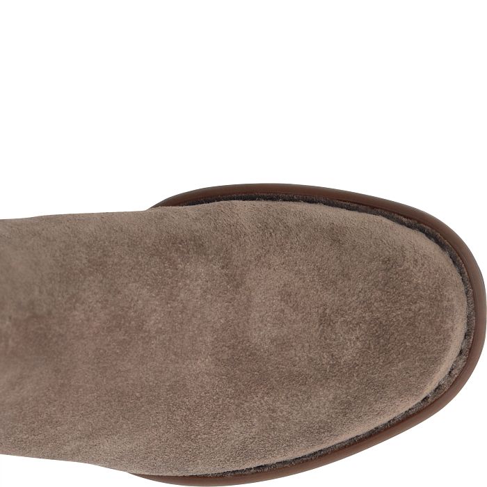 Women's Born Cove Color: Taupe Mustang Suede (Grey)