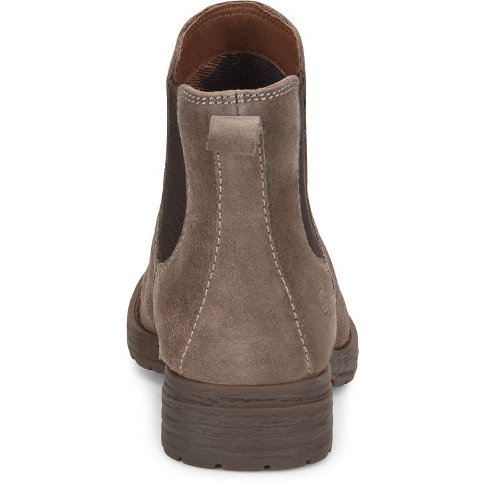 Women's Born Cove Color: Taupe Mustang Suede (Grey)