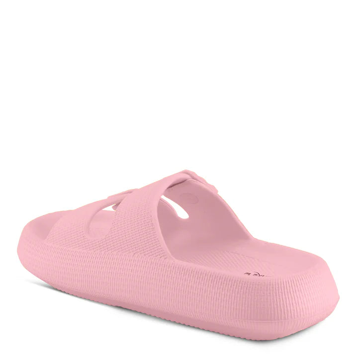 Women's Spring Step Flexus Bubbles Waterproof Sandals Color: Light Pink 3