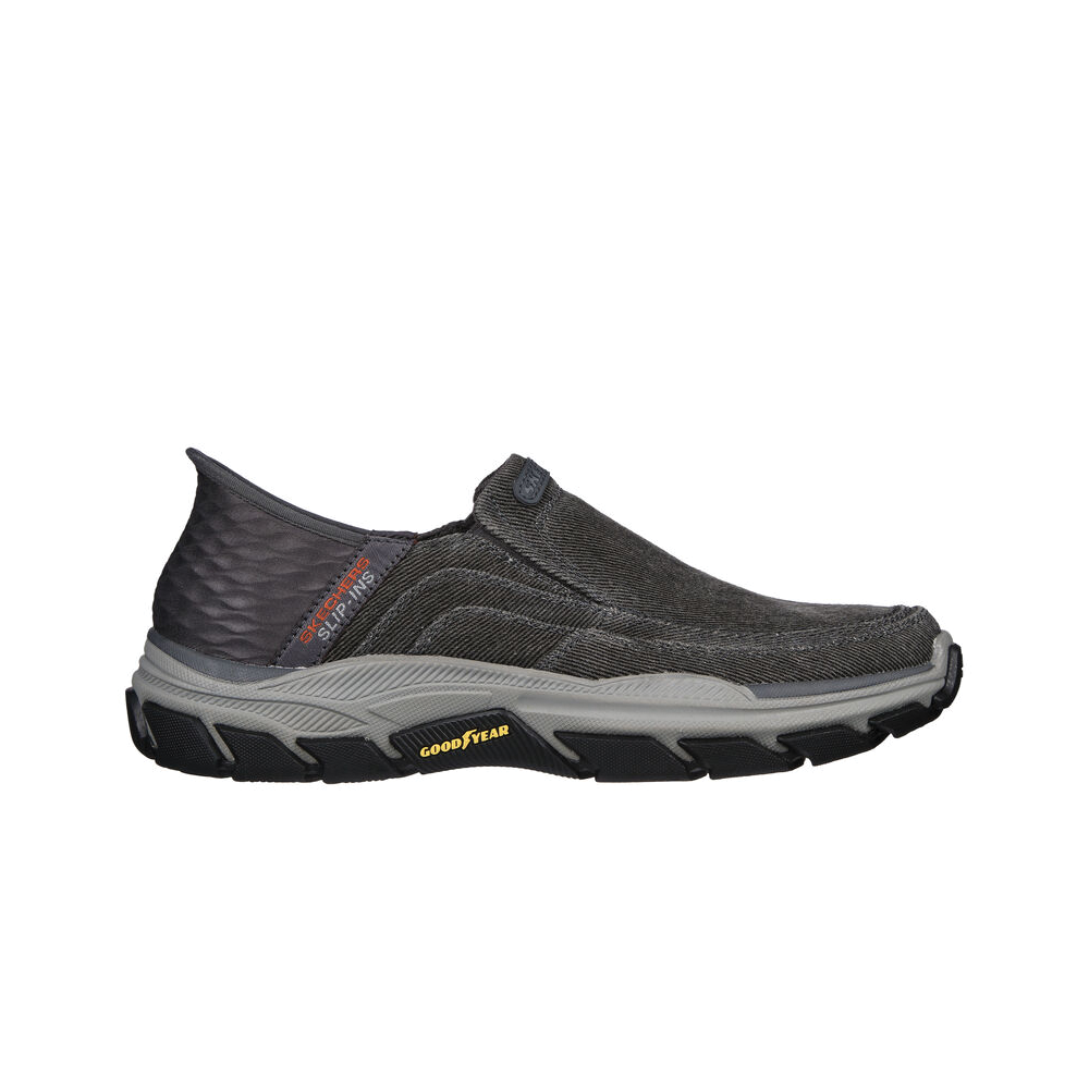 Men's Skechers Slip-Ins Respected Holmgren Color: Charcoal (MEDIUM & EXTRA WIDE WIDTH)
