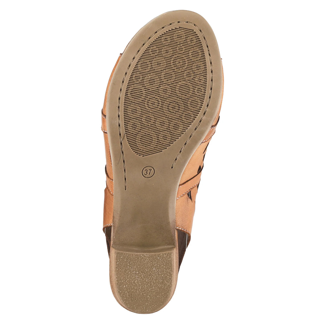 Women's Spring Step Dorotha Sandals Color: Brown 4