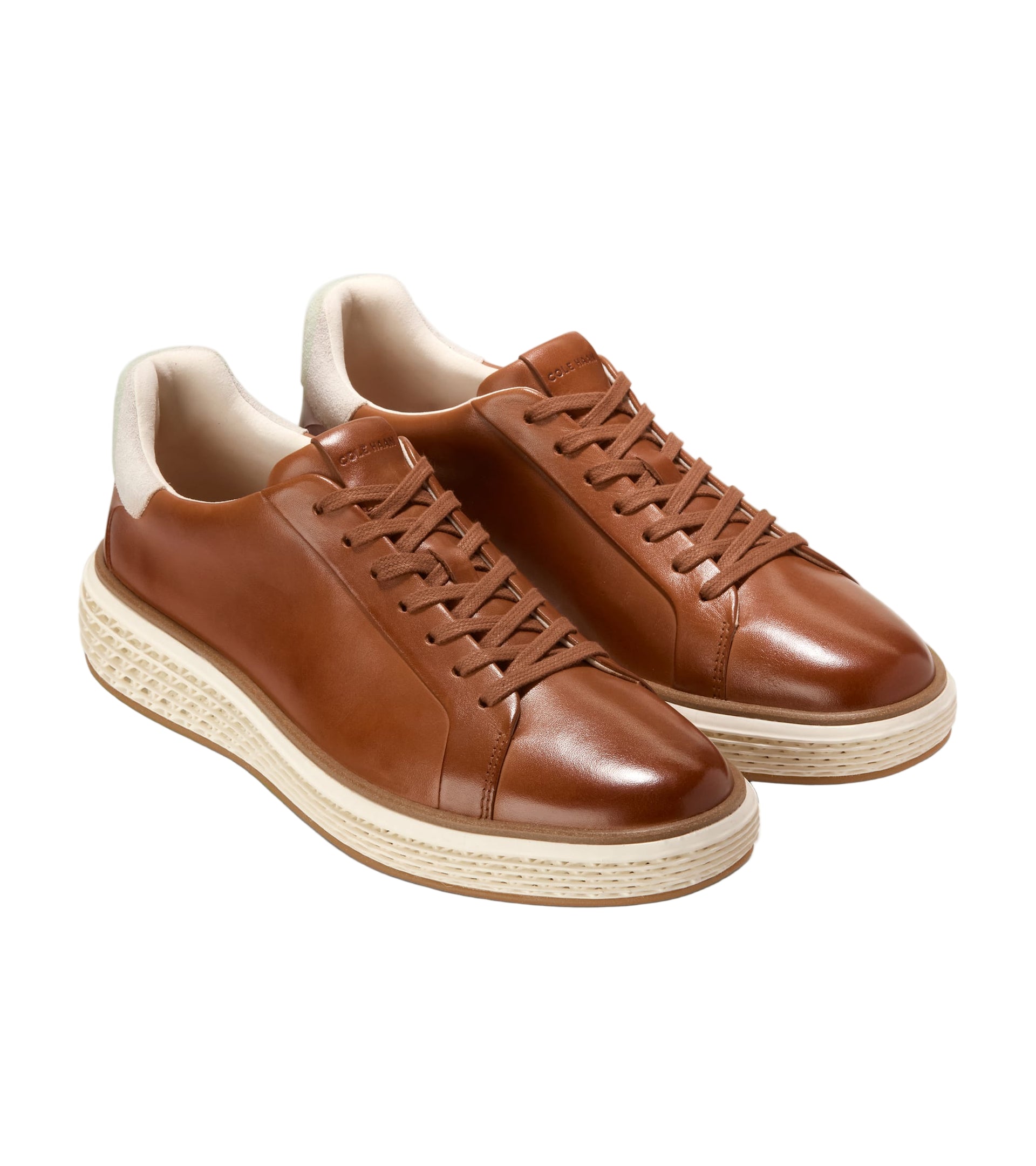 Cole Haan Men's GrandPr Court SkyWeave Sneakers - Brown | Size 13 Wide Cole Haan Men's GrandPr Court SkyWeave Sneakers - Brown | Size 13 Wide