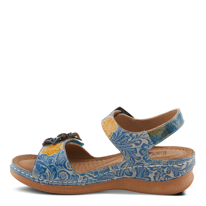 Women's Spring Step L'Ariste Jenella Sandals Color: Blue Multi 7