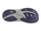 Close-up of a running shoe sole with 'CCCO' branding on a white background