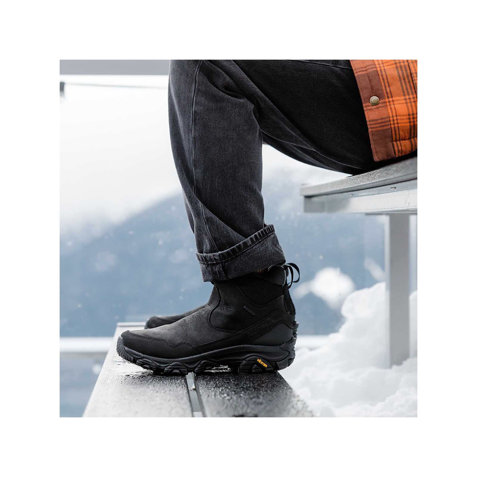 Men's Merrell Coldpack 3 Thermo Tall Zip Waterproof Boot  7