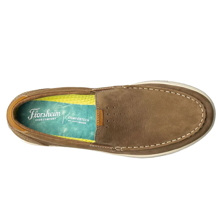 Men's Florsheim Crossover Moc Toe Slip On  1
