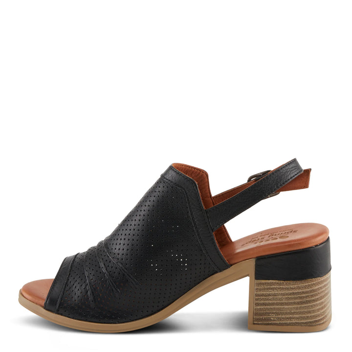 Women's Spring Step Noctium Sandals Color: Black  6