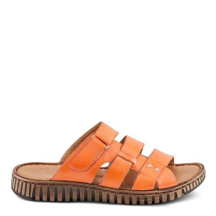 Women's Spring Step Olly Sandals Color: Coral  2